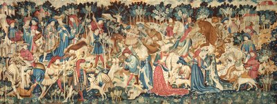 The Devonshire Hunting Tapestries: Boar and Bear Hunt by Unbekannt Unbekannt